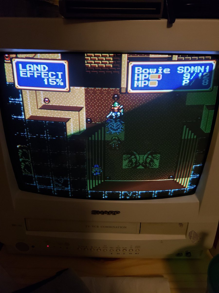 g_the_engineer's tweet photo. I was so excited to pick up this non- working shining force 2 cart and get a chance to revive it. Narrowed it down to a broken trace. Quick repair and a new battery holder and I got myself the best strategy rpg for cheap! https://t.co/6OsgxKim0z