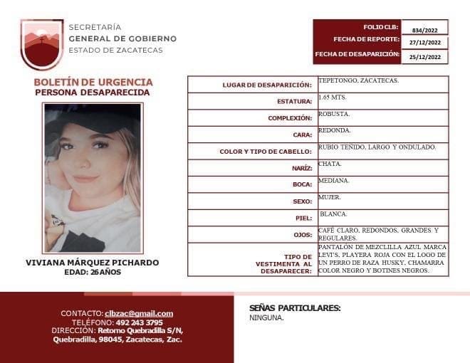 CNDH's tweet image. 🧵...de 36, 27, 26 y 31 años de edad, quienes fueron vistos por última vez el 25 de diciembre de 2022, en #Tepetongo, #Zacatecas. 

#HastaEncontrarles
#DefendemosAlPueblo