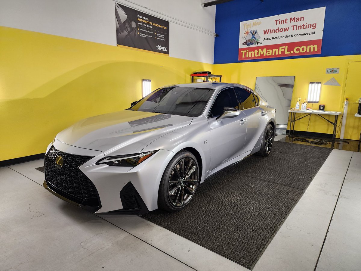 windowtintingfl's tweet photo. 2023 Lexus IS350 F-Sport https://t.co/qXM77jqLW3
Xpel XR Black Ceramic Window Film
55% whole windshield, 15% sides & rear windshield
#tintmanfl #xpel #windowtint #is #lexusis #lexus #ls #fsport #gs #isf #lx #t #lexusnation #rx #s #lexussociety #lexusboys #clublexus https://t.co/MC8AwBQxYC