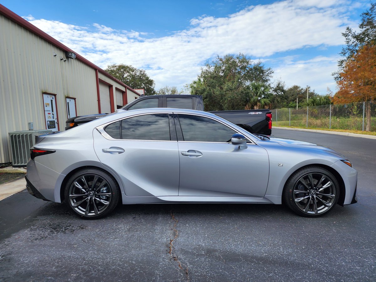 windowtintingfl's tweet photo. 2023 Lexus IS350 F-Sport https://t.co/qXM77jqLW3
Xpel XR Black Ceramic Window Film
55% whole windshield, 15% sides & rear windshield
#tintmanfl #xpel #windowtint #is #lexusis #lexus #ls #fsport #gs #isf #lx #t #lexusnation #rx #s #lexussociety #lexusboys #clublexus https://t.co/MC8AwBQxYC