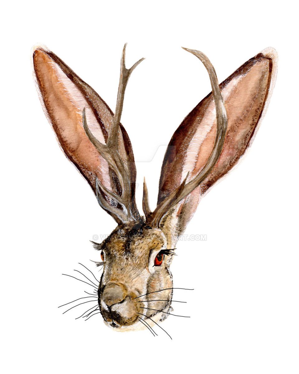 デハラショップ UMA デハラユキノリ ジャッカロープ 鹿角ウサギ 蓄光成型