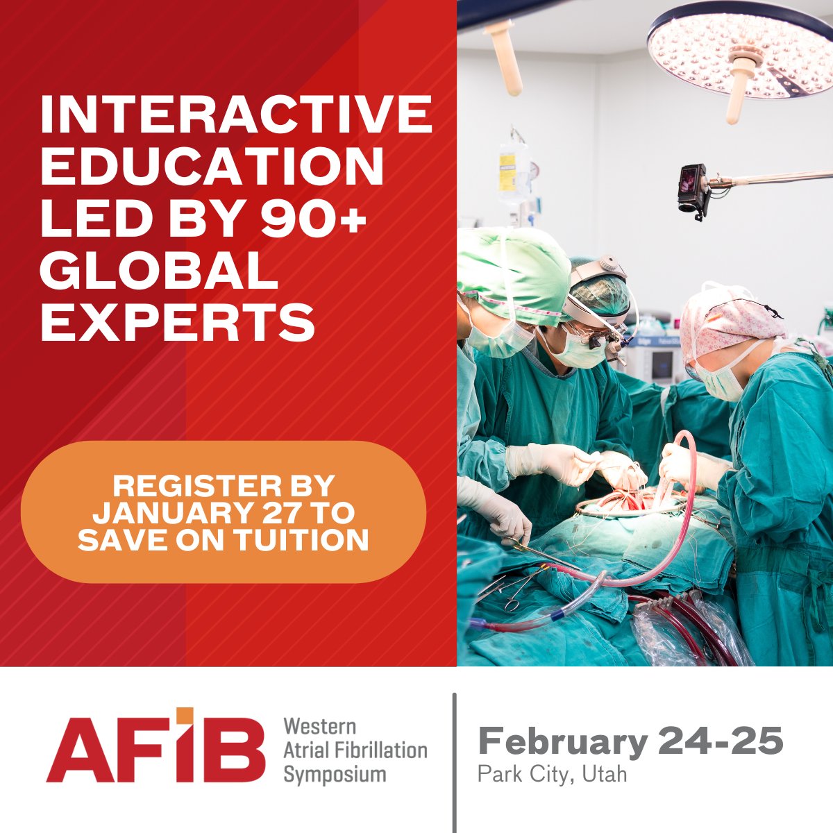 westernAFib's tweet photo. New Year. New Connections. Have you seen the powerhouse faculty lineup for #WAFib2023? Check out who you'll be learning from at this interactive CME meeting focused on improving the lives of AFib patients: https://t.co/C11Islx9Dt @nmarrouche https://t.co/GTt2bxGo3i