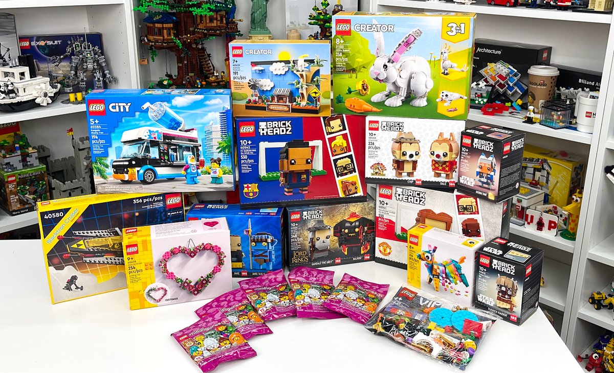 These are the sets that I picked up at the LEGO Store yesterday when I went for the release day! Which sets did you buy??? 

#lego #legohaul #lego2023 #jan2023lego #legocollection #legocollector
