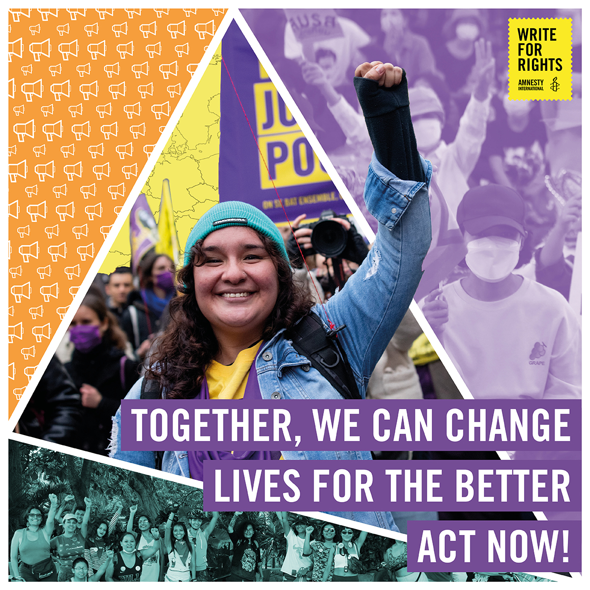 amnesty's tweet photo. Write a letter, sign a petition, send a tweet – change a life.
 
Join Write For Rights, the world's biggest human rights event, and find out what your words are capable of: https://t.co/JW5gSlvGmT #W4R22 ✍️ https://t.co/bkQV0U8gs1