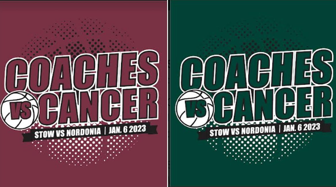 StowBoysHoops's tweet photo. Stow &amp; Nordonia boys &amp; girls bb teams play Fri 1/6 at SMFHS in Coaches vs Cancer games. You can contribute to our drive at this link. Please join us Friday and in our fight against cancer. RT!
https://t.co/CnkOBMD7XK
@stow_bb
@SMFSports
@NKnightsBoysBB
@NordoniaGB
@NHSAthletics1 https://t.co/7vc6uY6sW4