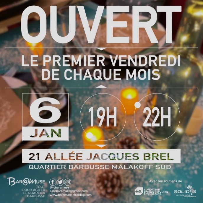 lebaramuse's tweet photo. Nouvelle année, nouvelle énergie pour vivre et faire vivre notre quartier tous ensemble ! https://t.co/cyRIym8edq https://t.co/sHRIvCVq5V