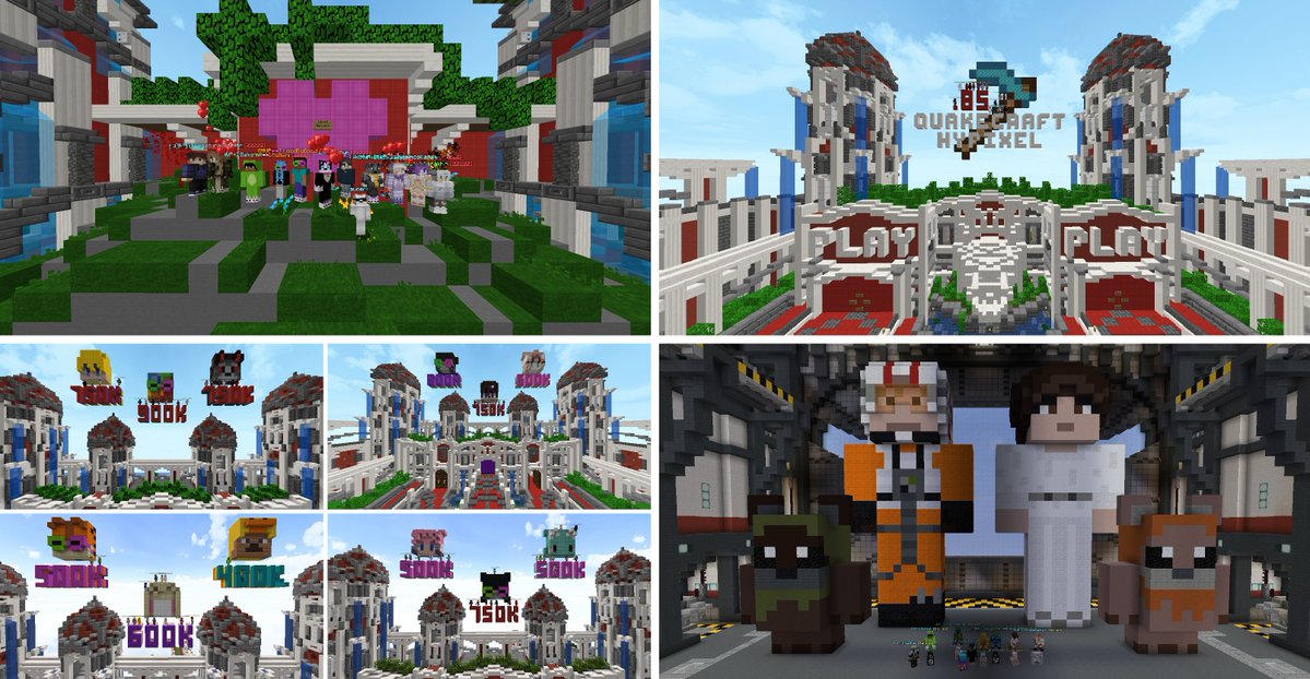 RufflezHypixel's tweet image. Happy New Year! 🎉 TYSM for 2022! ❤️ I loved it ALL including one spectacular new addition--an exact replica of the 2nd Quake Lobby in my housing--where we celebrated Quake's 9yr Anniversary &amp;amp; multiple milestones! 😎 Thank you! ❤️❤️❤️ @HypixelNetwork #ILoveQuake #FunWithFriends