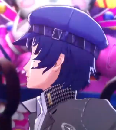 PersonaTrivia's tweet photo. In Persona 4 Dancing All Night, the Winter Yasogami High uniforms have been updated to feature the correct numerals on the collars, to represent which year of highschool each character is in by the time the game takes place. https://t.co/5zmHTxdAUA