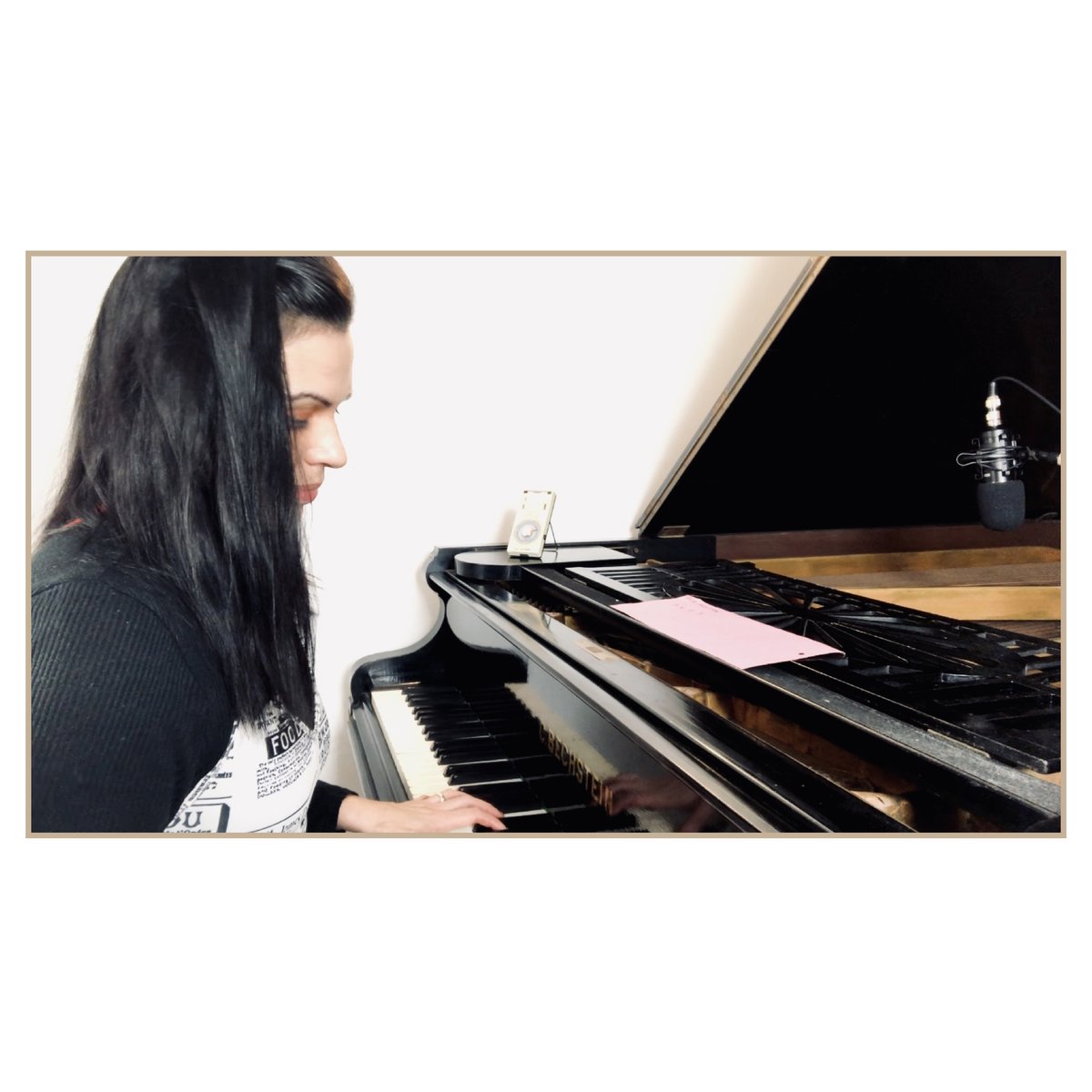UnblinkeredNews's tweet photo. UNBLINKERED MEDIA is currently in the process of #recording the new release 'Rosie Television' on the #piano amongst other instruments. Behind the scenes #footage coming soon. 

@neewerofficial #drums #guitar #portfolio #audiovisual #microphone #mixer #sound #production https://t.co/805p3bZ5R8