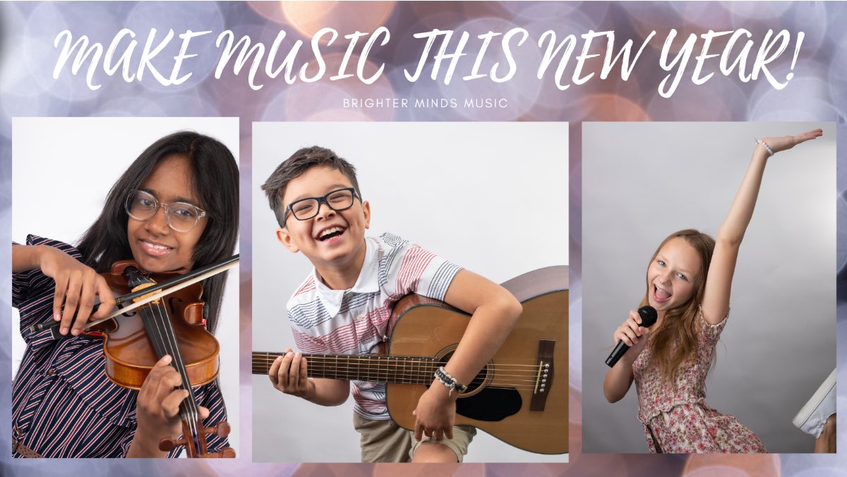 Is 2023 the year you (or a loved one) learn to make music? Don’t let another year go by without experiencing the joy of making music!

Mention this post and save $35 when you enroll in January! Visit our open house this Saturday, January 7, to learn more or give us a call!