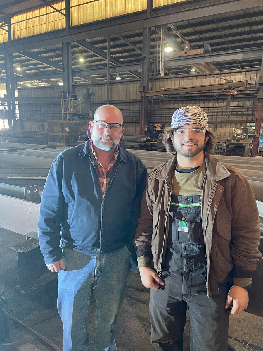 Academy of Craft Training (ACT) Birmingham (@acadcrafttrain) on Twitter photo Anthony Russo worked a paid internship over the break. Thanks to Scott Dill and everyone at FabArc for the opportunity. Anthony has what everyone wants: Motivation and a positive attitude.
<a href="/ABCofAlabama/">ABC of Alabama</a> <a href="/LHSGreenwave/">Leeds High School</a>
<a href="/GreenwaveLife/">Leeds City Schools</a>
#welding
#construction Anthony Russo worked a paid internship over the break. Thanks to Scott Dill and everyone at FabArc for the opportunity. Anthony has what everyone wants: Motivation and a positive attitude.
<a href="/ABCofAlabama/">ABC of Alabama</a> <a href="/LHSGreenwave/">Leeds High School</a>
<a href="/GreenwaveLife/">Leeds City Schools</a>
#welding
#construction