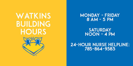 Beak_Healthy's tweet image. Watkins Hours for Spring Semester: 
Mon-Fri: 8AM-5PM 
Sat: Noon-4PM 
studenthealth.ku.edu
#HealthcareJustForJayhawks
#KUresources