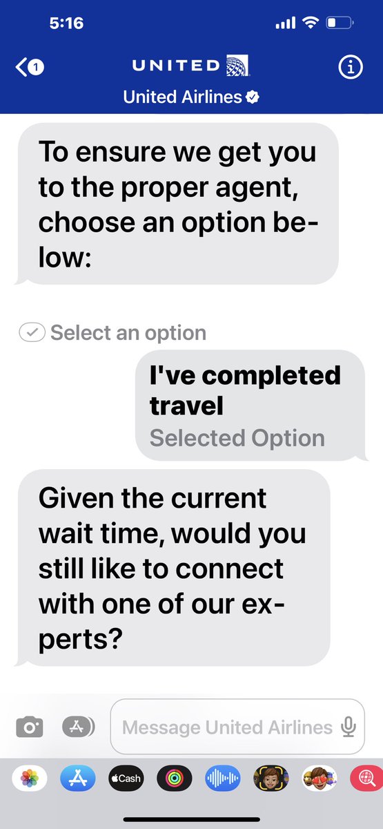 Awful!  I mean awful.  I’ve been trying to use their tech to get help. Happy reading #unitedAIRLINES
