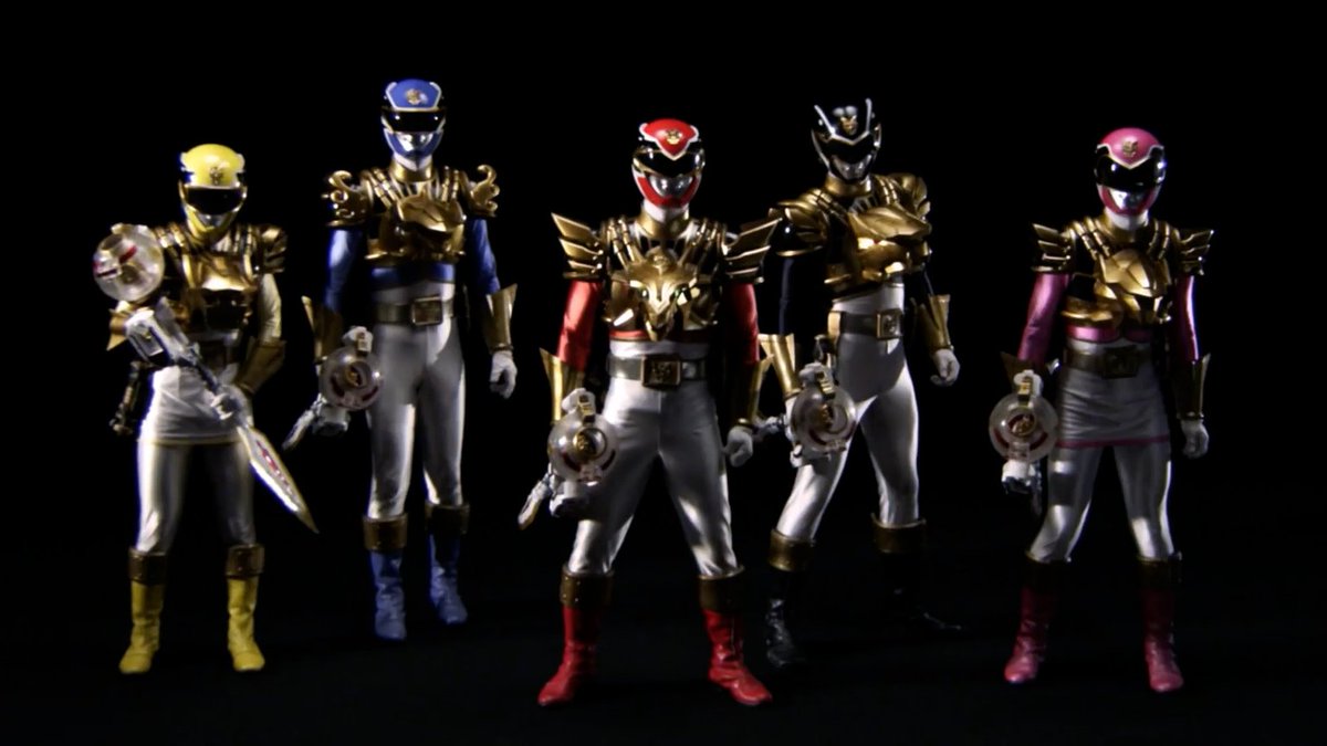 Power Rangers Megaforce Ultra Mode Megaforce Gold And White Rangers: