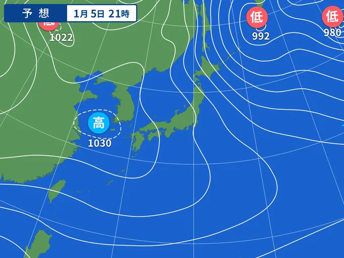 西の冬将軍動かないねぇ。雪は次第に落ち着くとは思う 