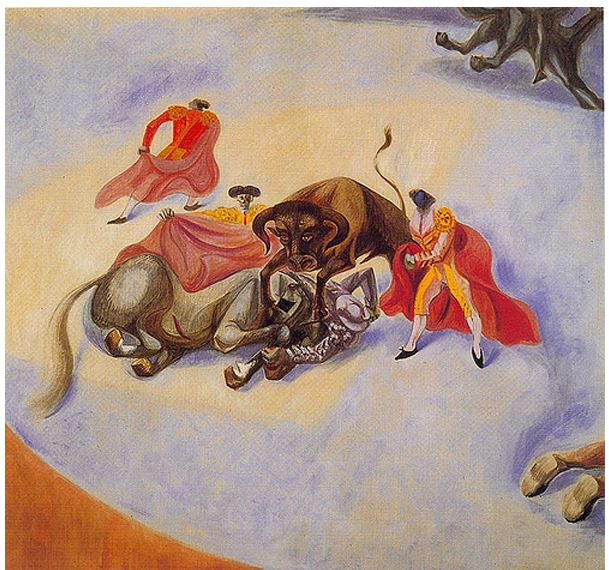 forostoreros's tweet image. André #Masson nació #TalDiaComoHoy en 1987. Pintor Grabador Ilustrador Escultor y Decorador.
Se instaló en #España Tossa de Mar, Gerona (1934 - 1936)
Imbuido de expresionismo pinta la serie "El destino de los animales"
ForosToreros.Com

Corrida al sol