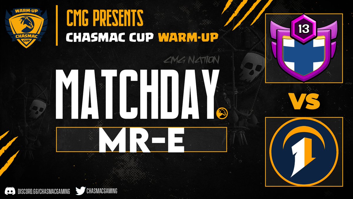 Chasmac Cup looking awesome already, and it's only just starting. Join me from 19:35 UTC for these beauties.
TorillaTavataan v 1LegioNsOrbit and Blackmoon Gaming v Omnipotence 🔥