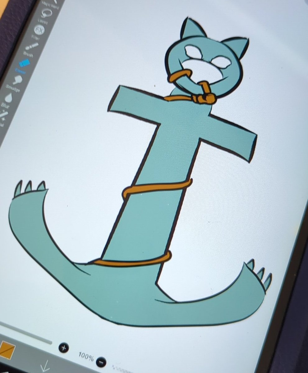MutantOrchid's tweet photo. oh, and Quick Wil has an anchor as part of her set! This is a WIP. https://t.co/JxUpZbIrwt
