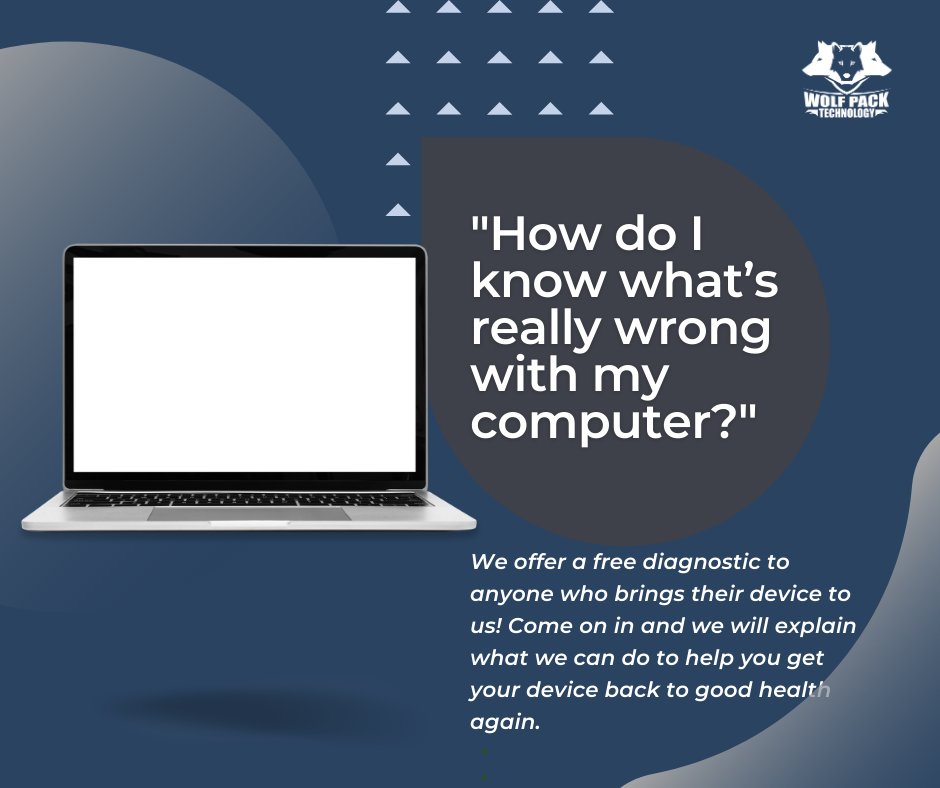 WolfPackTechno's tweet image. Come on in and we will explain what we can do to hep you get your device back to good health again. 

#wolfpacktechnology #techhub #techteam #computerrepair #laptoprepair #devicerepair