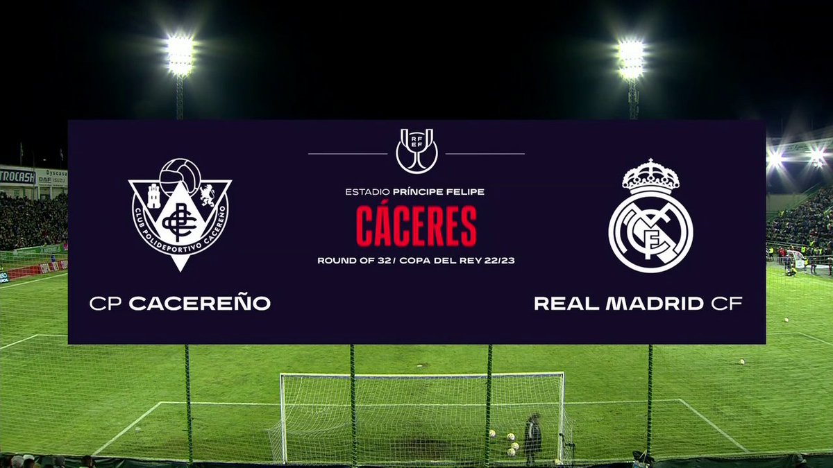 Full match: Cacereno vs Real Madrid