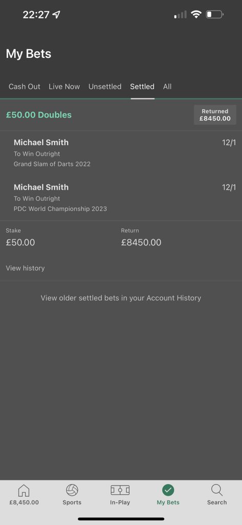 MitchWatton's tweet image. World class @Michael180Smith 👏🎯 congratulations! Best bet il ever have. Never in doubt!!