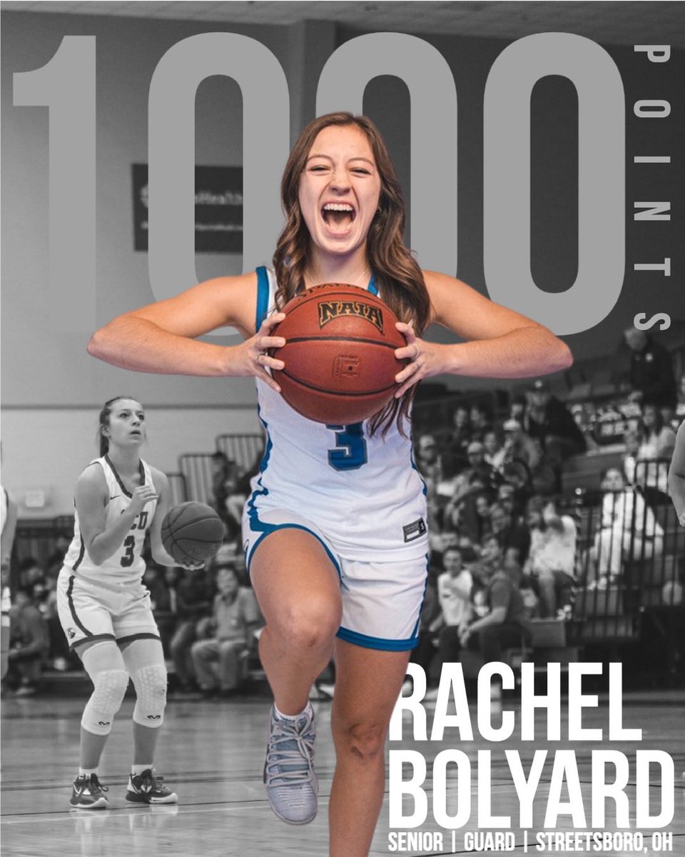 🚨 1000 POINTS 🚨
Rachel Bolyard just hit her 1,000th career point. Congrats, Rachel! <a href="/rachelbolyard_/">Rachel Bolyard</a> <a href="/OhioChr_WBB/">Ohio Christian Univ WBBK</a> #BlazerNation🔥