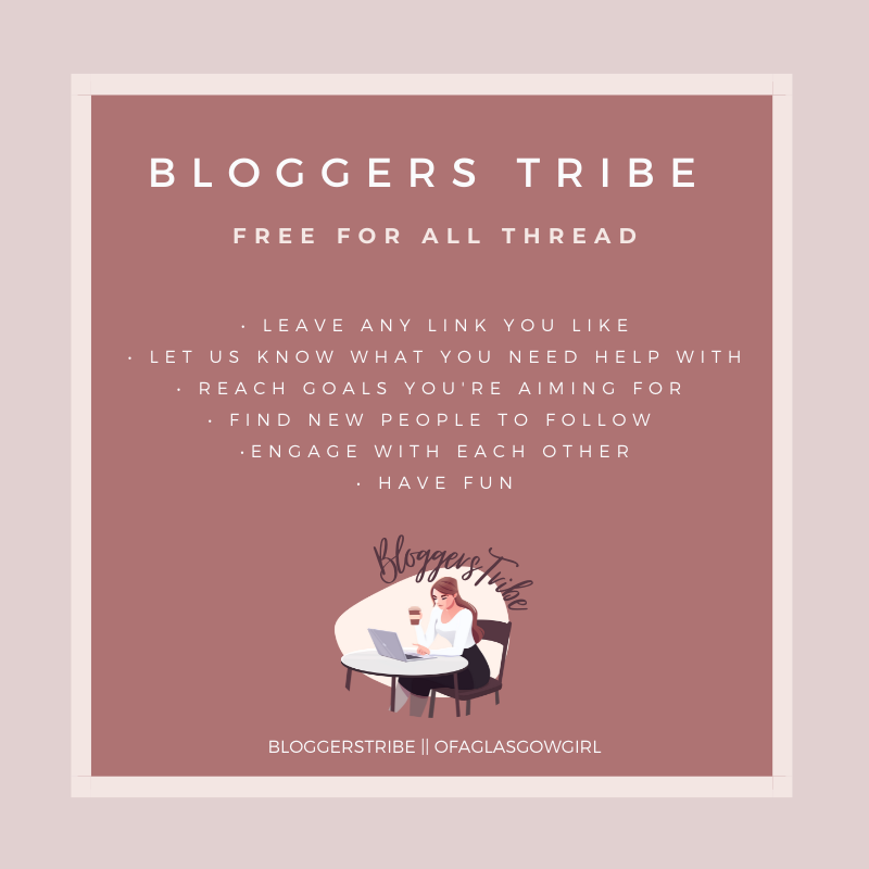 BloggersTribe's tweet photo. It's Saturday Free For all time 🤩 

Leave any &amp; all links below 👇 Find new people to engage with &amp; If you have any goals you're trying to achieve, let us know! 🏆 

- @ofaglasgowgirl || @JLCreate #Bloggerstribe https://t.co/lpWvwmFwbw