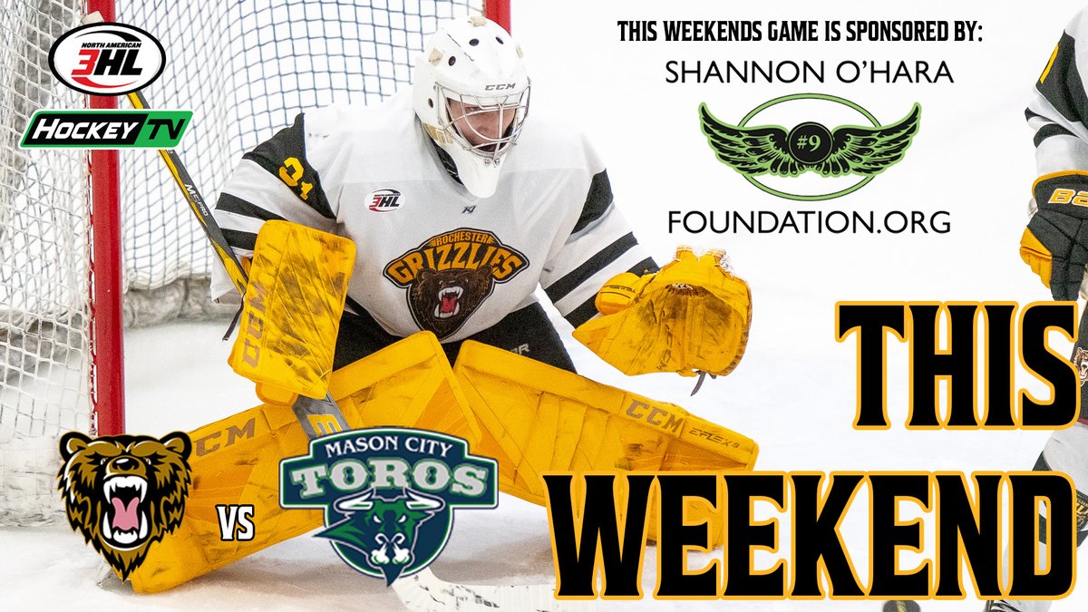 This Weekend the <a href="/masoncitytoros/">Mason City Toros</a> come back to town for the second time this season!

The Night will be sponsored by the Shannon O'Hara Foundation ( <a href="/sof_org/">Shannon OHara Found.</a>  ). We will be helping raise money for the foundation throughout the night, and they will be selling merchandise as well