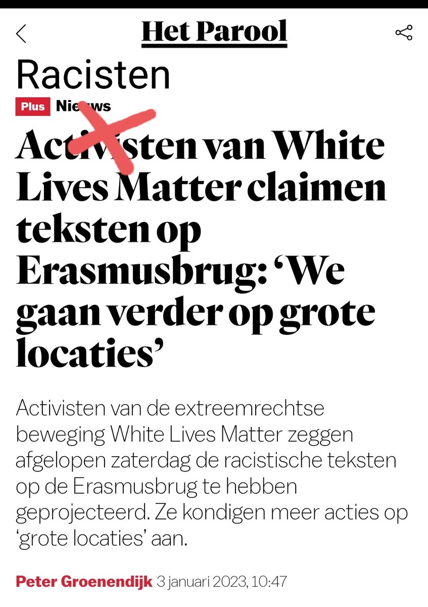 smithpaulatj's tweet photo. @parool, misschien ff de kop aanpassen? https://t.co/JLmwPf8koR
