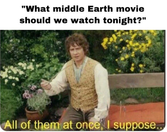 Middle Earth Memes tweet media
