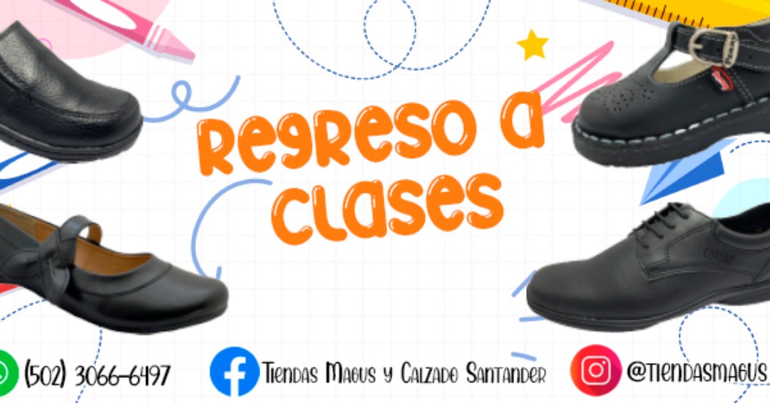 proceresgt's tweet photo. El regreso a clases ya se siente en Calzado Santander. 😄

Consigue el par ideal en #Próceres. https://t.co/6PmWnHIKJ6