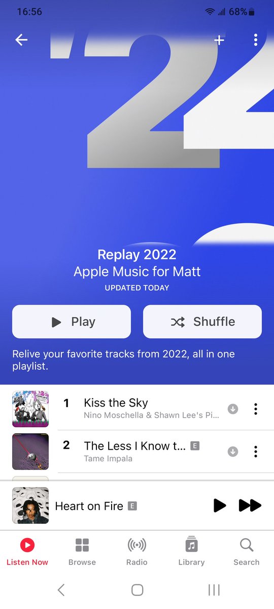 Hey <a href="/AppleMusic/">Apple Music</a>: Why is my 2022 list still being updated on January 3 2023?
