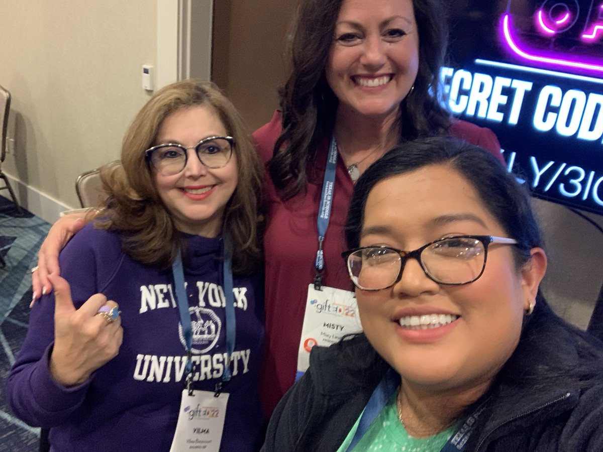 GSiclla's tweet photo. Throwback to an incredible couple of days at the @TXGifted 😊Thankful I was able to learn from these great educators and can’t wait to implement these strategies and research on my campus! 🧠#PasadenaISD #PISDGT #GardensElem #giftED22 https://t.co/2qJtAQdIaj