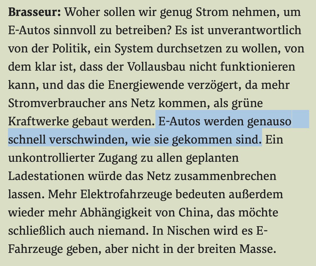 daniel_huppmann's tweet photo. “Ich denke, dass es weltweit einen Markt für vielleicht fünf Computer gibt.”- Thomas Watson, IBM, 1943

"E-Autos werden genauso schnell verschwinden, wie sie gekommen sind."- Georg Brasseur, 2023
@derStandardat
https://t.co/uCc8g17MQB https://t.co/BJXs5Fv0sh