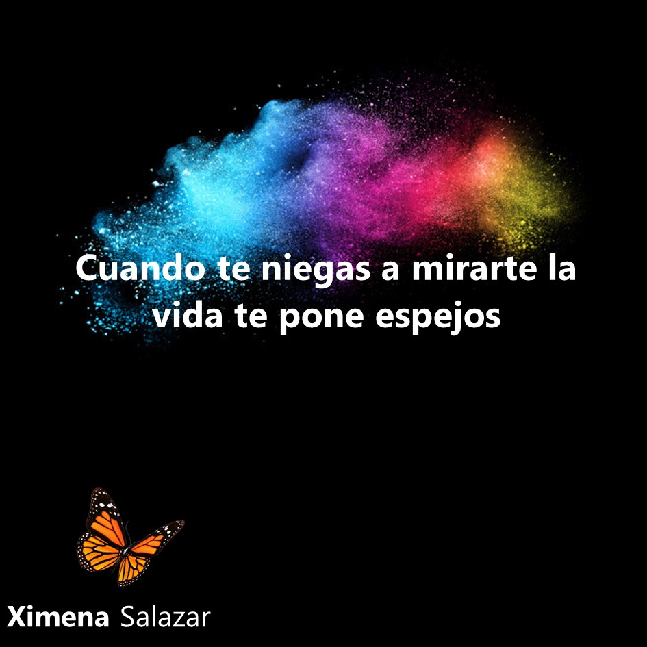 ximenasalazar67's tweet photo. Cuando te niegas a mirarte la vida te pone espejos
Suscríbete en YouTube y activa las notificaciones para más contenido y hazme saber en los comentarios que temas te gustarían
#ximenasalazarhoyos #sétupropioterapeuta #setupropioterapeuta #ximenasalazar #expectativas #frases https://t.co/6C7bvCcEmv