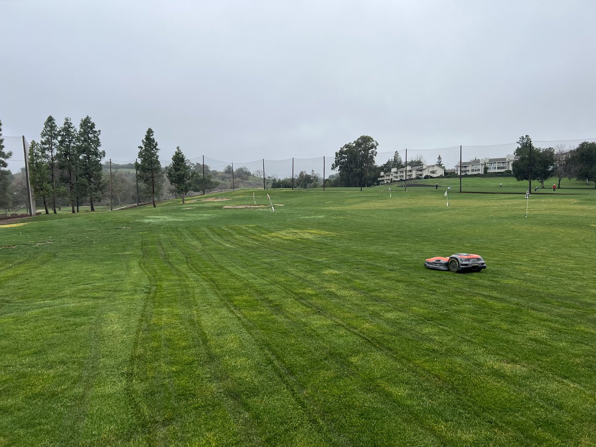 spattyspat's tweet photo. Big thank you to @KevinHauschel for bringing by the Husqvarna autonomous mower for a demonstration today. Pretty sweet technology. Thanks again for the time and conversations. https://t.co/69tkxdbMoT