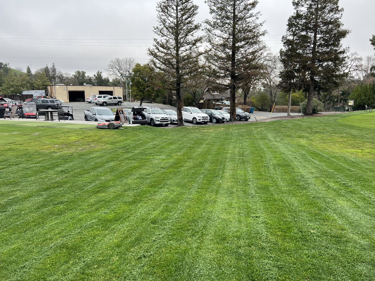 spattyspat's tweet photo. Big thank you to @KevinHauschel for bringing by the Husqvarna autonomous mower for a demonstration today. Pretty sweet technology. Thanks again for the time and conversations. https://t.co/69tkxdbMoT