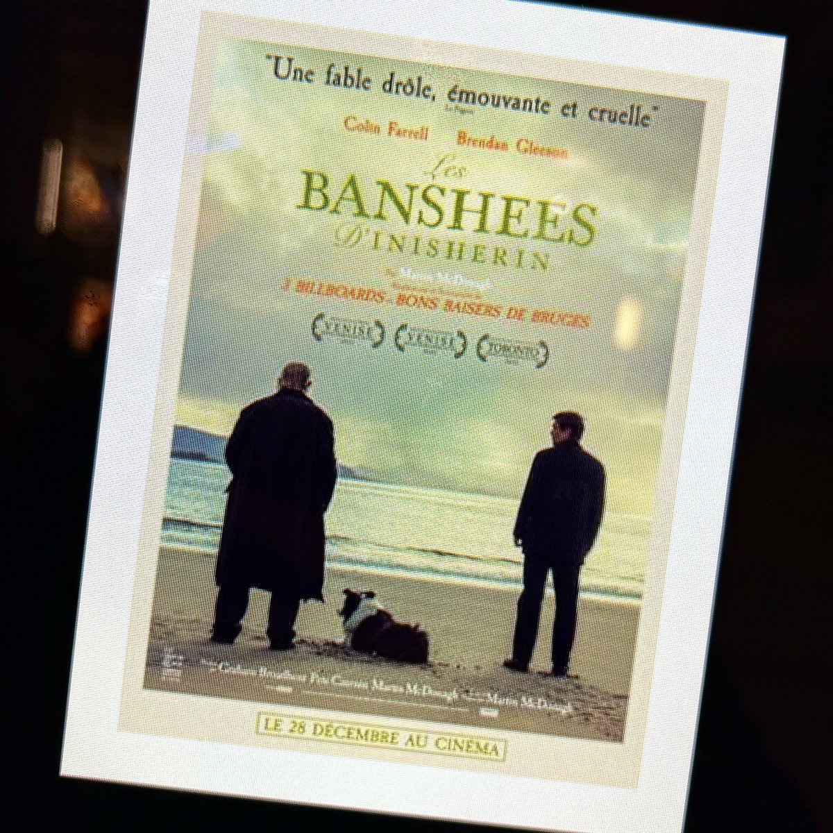 #filmoftheday
The Banshees of Inisherin. 2022.
#MartinMcDonagh #ColinFarrell #BrendanGleeson #KerryCondon #PatShortt 
•
•
•
#cineclub #cinema #movie #film #bluray #uhd #homecinema #ugcillimite #drama #comedy