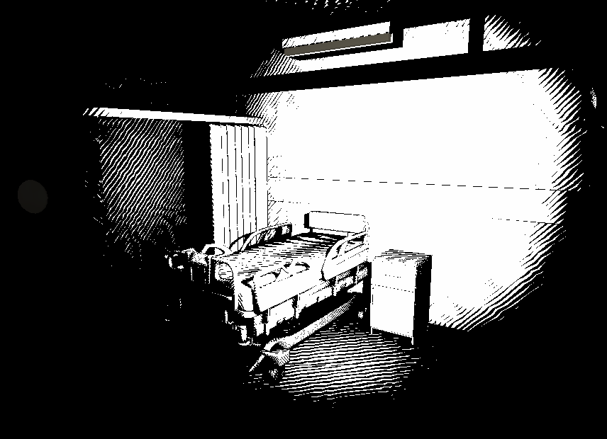 白黒だとより雰囲気ある気がする
伊藤順二先生的なペン画の雰囲気を目指しつつ色をつけていきたい 