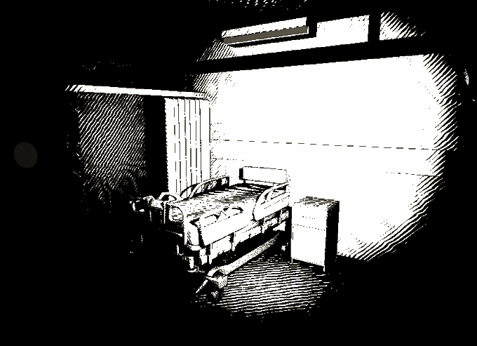白黒だとより雰囲気ある気がする
伊藤順二先生的なペン画の雰囲気を目指しつつ色をつけていきたい 