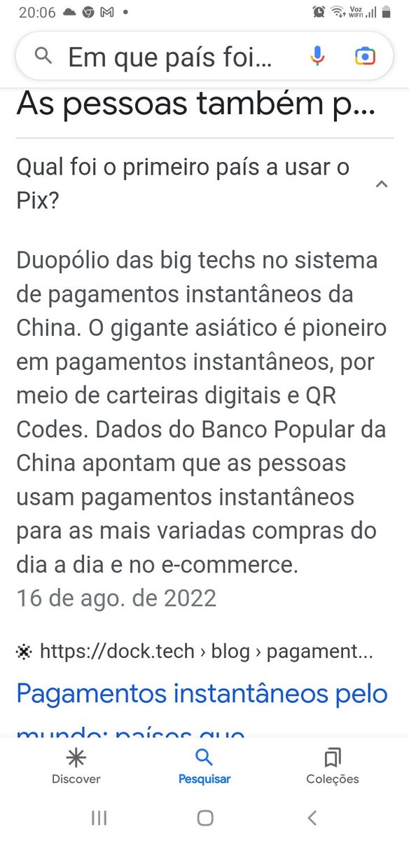 Não foi o Governo Boso que inventou o PIX é sim, o Banco Popular da China. Chega de tantas mentiras!