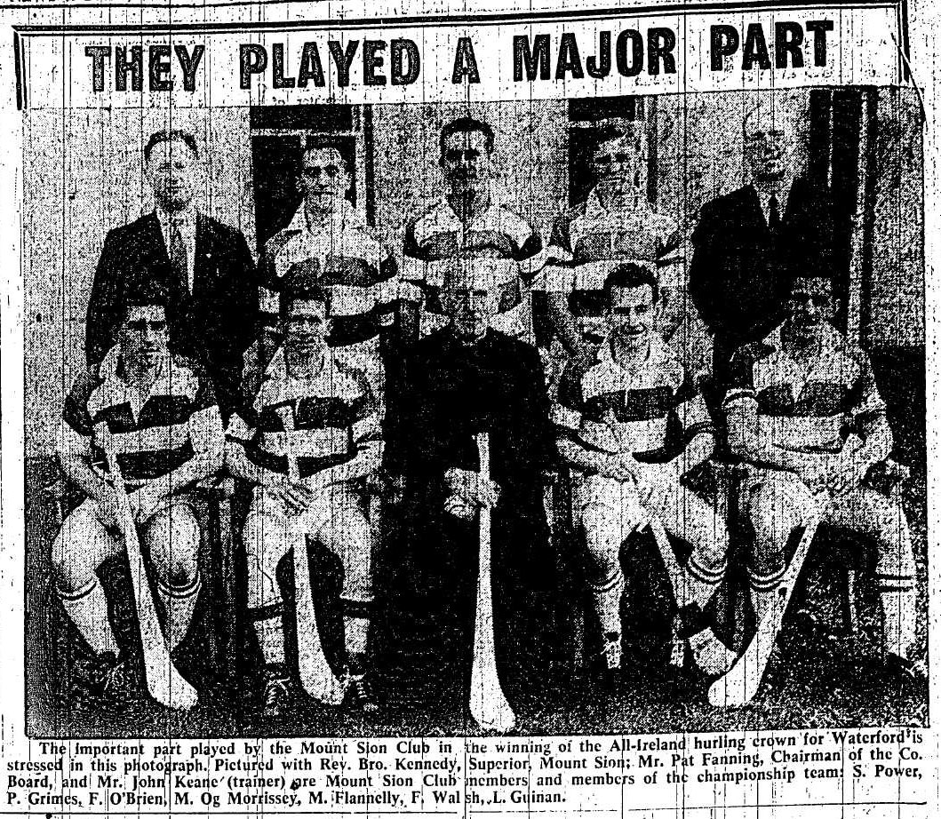 Cork Hurling History 🔴⚪️ on Twitter "Photo from the Waterford News and