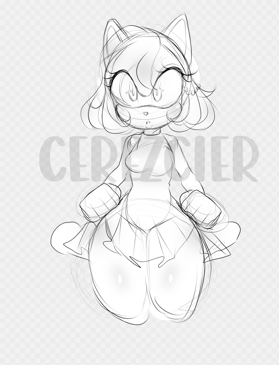 Cerezcier's tweet image. Amy Rose for you~
#amyrose #sonicgirls #cutesketch #sketch