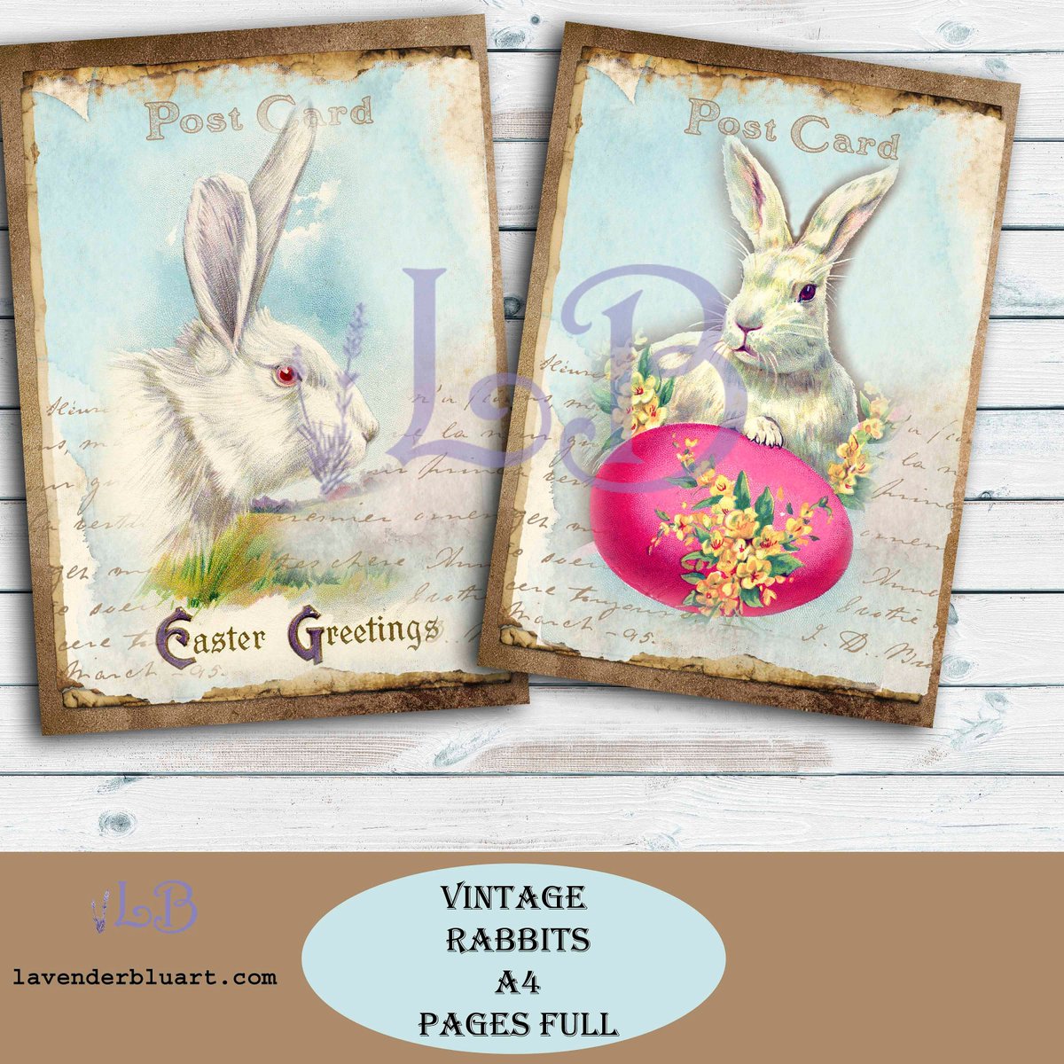 LBluart's tweet image. Wow picks! Junk Journal Printable Easter Pages Vintage Rabbit | Journal Paper | A4 ( US letter ) sheets at $4.00 at etsy.me/37P83w7 Choose your wows. 🐕 #PrintablePaper #JournalPrintable