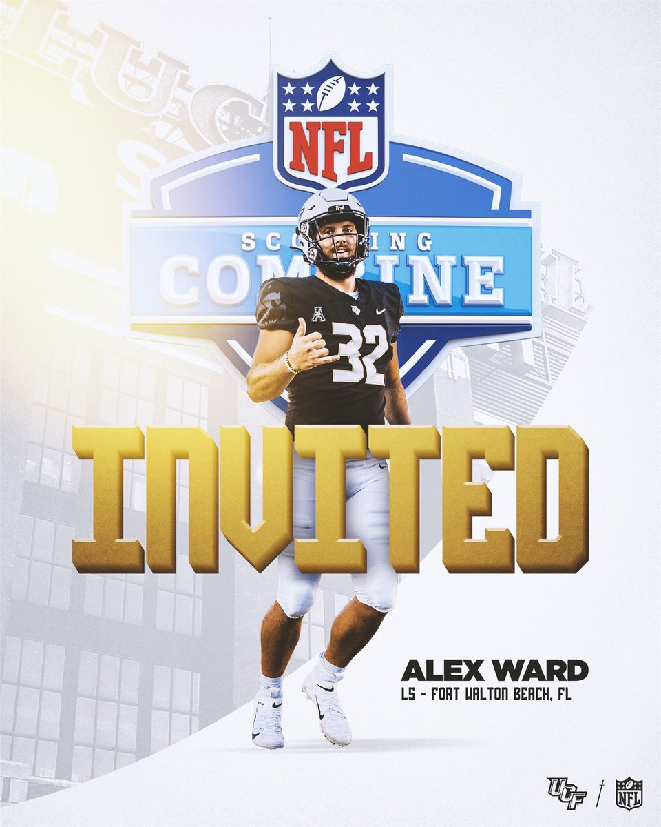 Alex Ward (@alexward_47) on Twitter photo Unbelievably privileged to be heading to Indianapolis and represent Knight Nation <a href="/UCF_Football/">UCF Football</a> Unbelievably privileged to be heading to Indianapolis and represent Knight Nation <a href="/UCF_Football/">UCF Football</a>