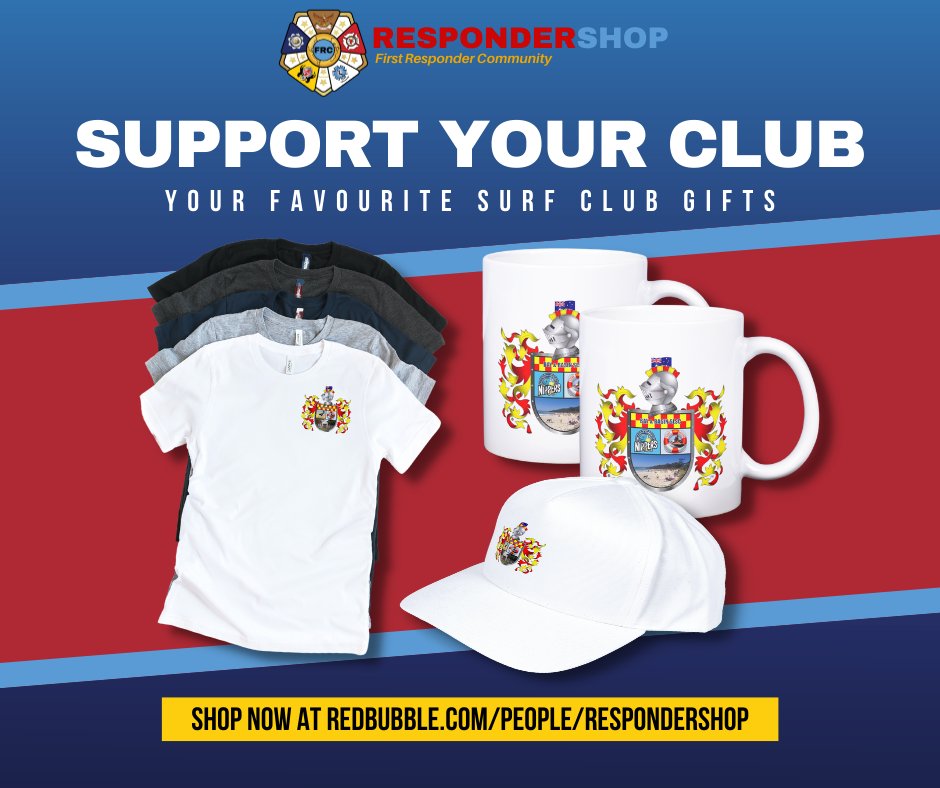 FirstRe79333967's tweet image. Help our leaders, buying your favourite surf club gifts today! Find out more about in our website redbubble.com/people/respond…