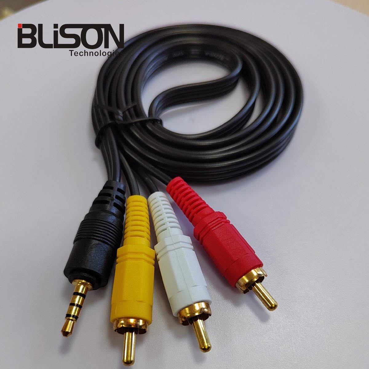 Blisontech's tweet image. #Chinafactory #wholesalecable 3.5mm to 3 RCA Cable for Composite Video and Stereo Audio Signal.
Compatible with most Mini DV and Digital camcorders made by Sony, Canon, JVC, Panasonic#aux #avcable #audiovisual #cabledeaudio blisoncable.com