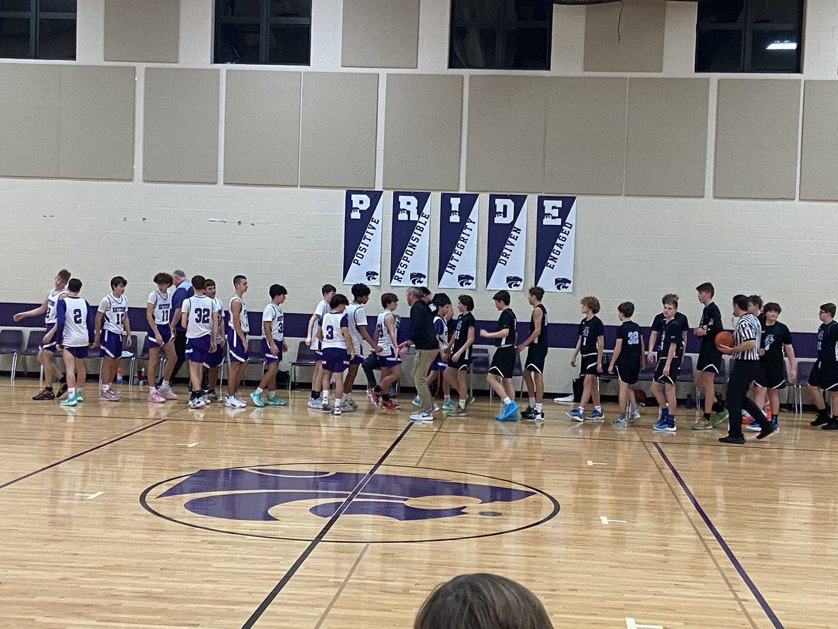 mooresports2's tweet photo. First game of the year for 8th grade was a good one!  Way to go Cats. https://t.co/oLsoL9Cmm3