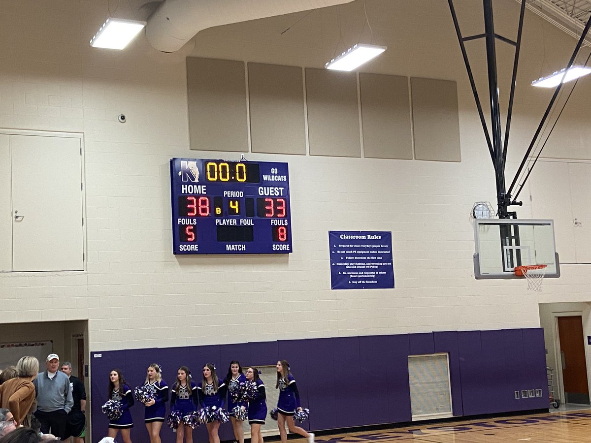 mooresports2's tweet photo. First game of the year for 8th grade was a good one!  Way to go Cats. https://t.co/oLsoL9Cmm3