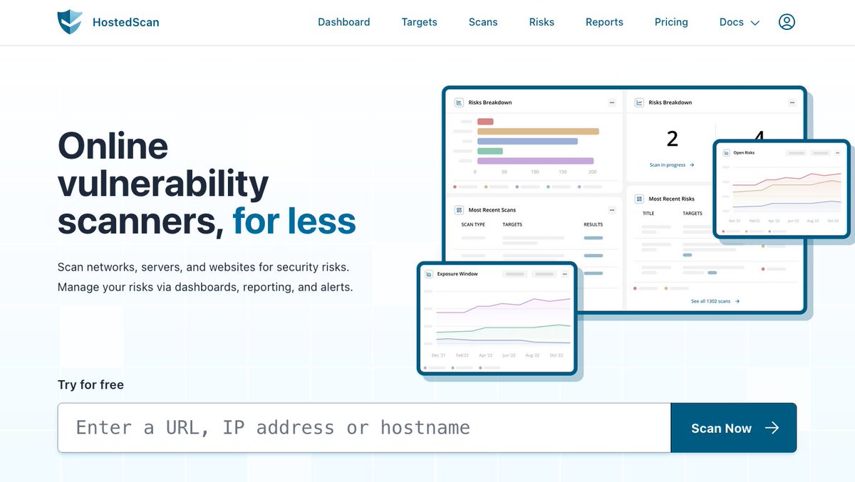 HostedScan Security tweet media